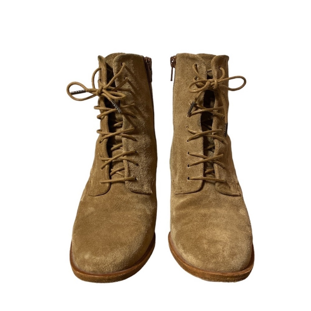 Coclico Bani Boots in Tobacco Suede- 36 1/2= 6.5 US